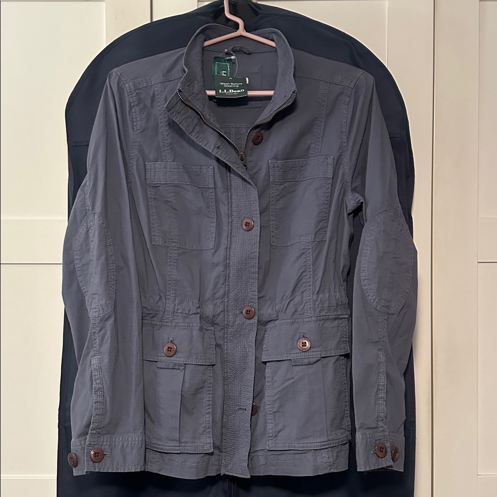 LL Bean Ripstop Field Jacket Womens Size XS